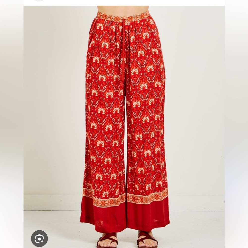 Spell jewel palazzo pants pre-owned XS